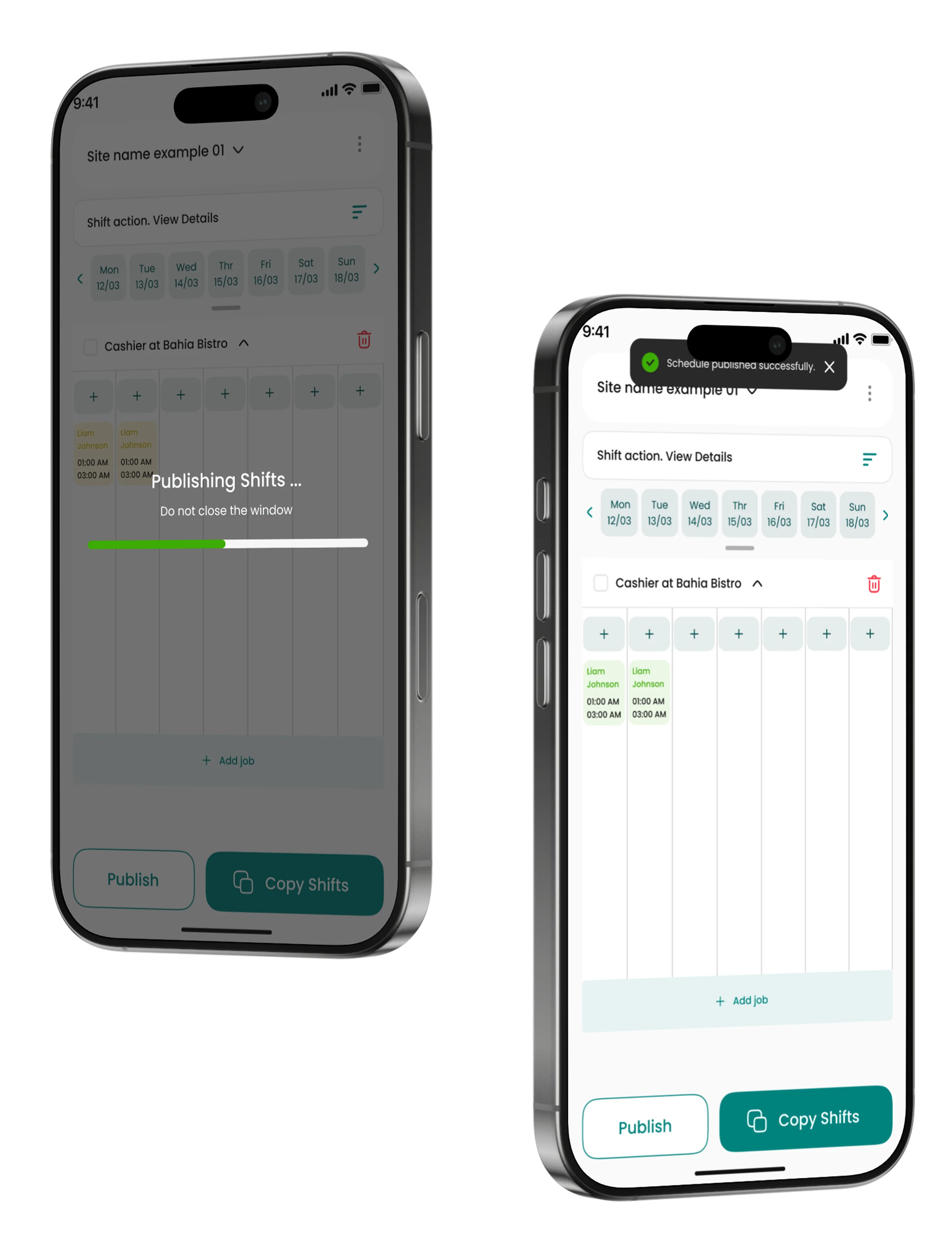 Publish in minutes. Fill gaps in seconds.